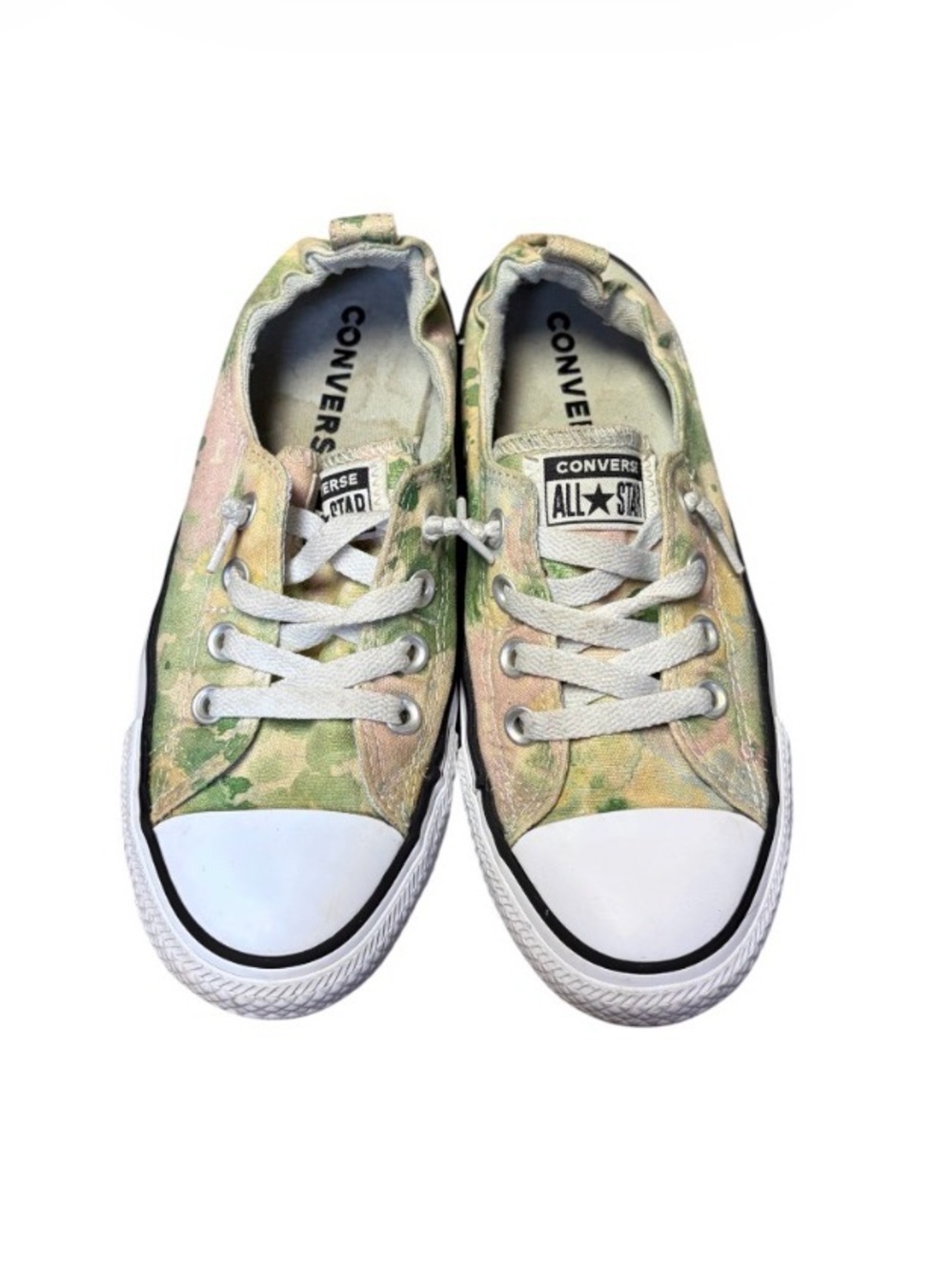 Converse All Star Shoreline Womens 7.5 Tie Dye Pastel Slip On Sneakers Shoes - Picture 2 of 9